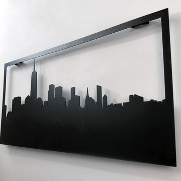 manhattan-city-silhouette-metal-wall-decor-metal-home-decor-home-metal-decoration-silver-gold-black-copper-colorfullworlds