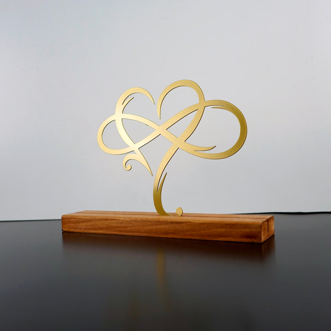 infinity-heart-metal-home-decor-metal-table-decors-silver-gold-wall-art-colorfullworlds