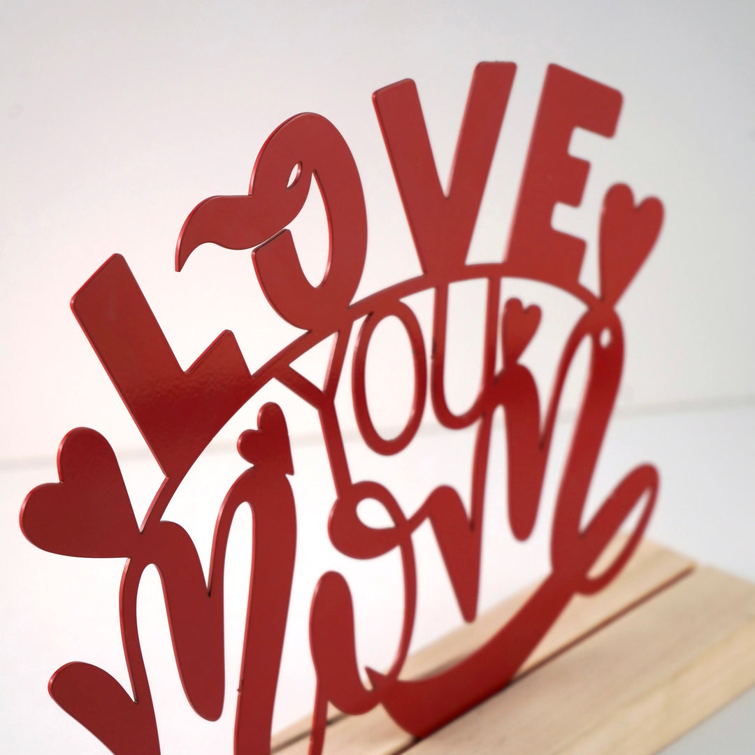 love-you-mom-mother's-day-metal-table-decor-metal-home-decor-metal-table-accessory-red-white-home-decoration-colorfullworlds