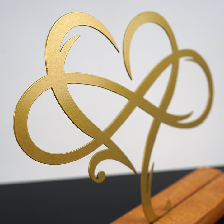 infinity-heart-metal-home-decor-metal-table-decors-metal-wall-art-silver-gold-home-decoration-colorfullworlds