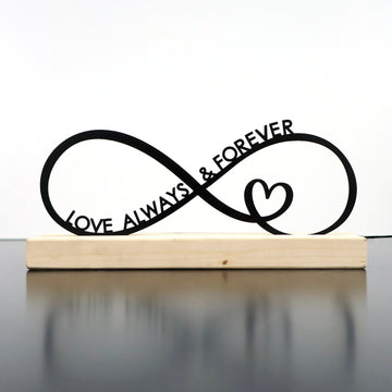 infinity-and-small-heart-love-always-metal-table-decors-table-accessories-silver-gold-colorfullworlds