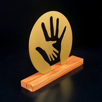 mother-and-child-hands-metal-home-decor-metal-home-decor-table-decor-timeless-design-colorfullworlds